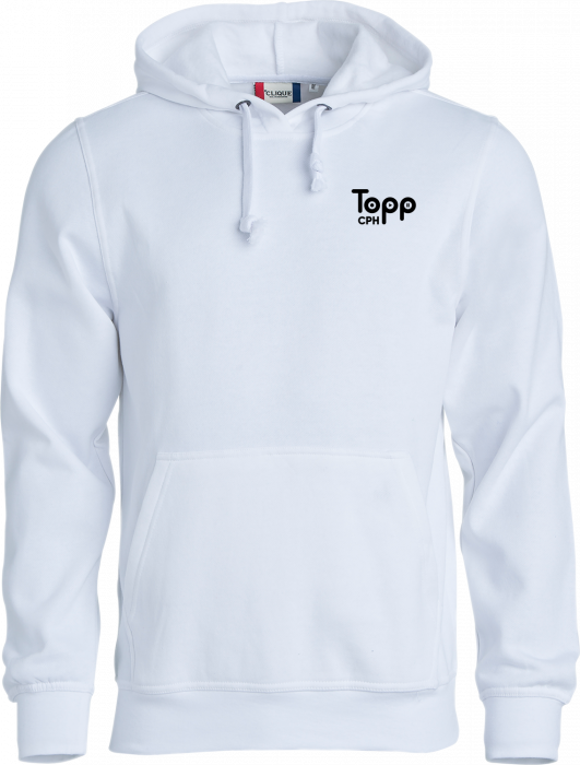 Clique - Topp Cph Hoodie - Vit